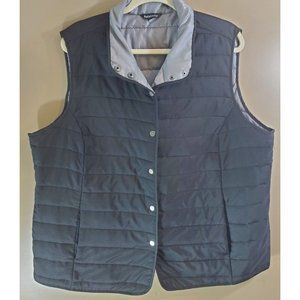 Relativity Black Snap Down Puffer Vest See Measurements